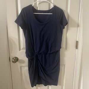 Theory Graceline Ruched Dress